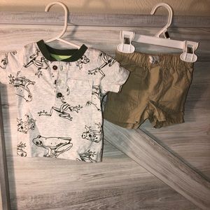 0-3 month Baby boy Carter’s 2 Piece set